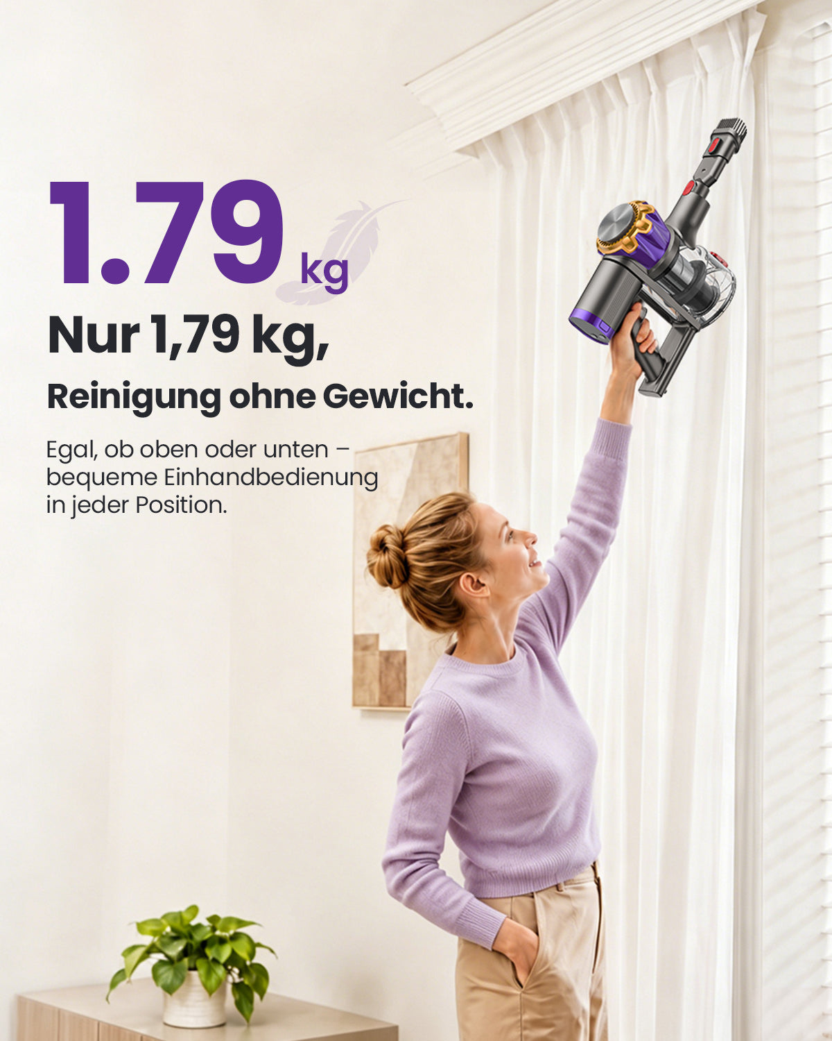 DyMona V18 PRO Cordless Vacuum Cleaner