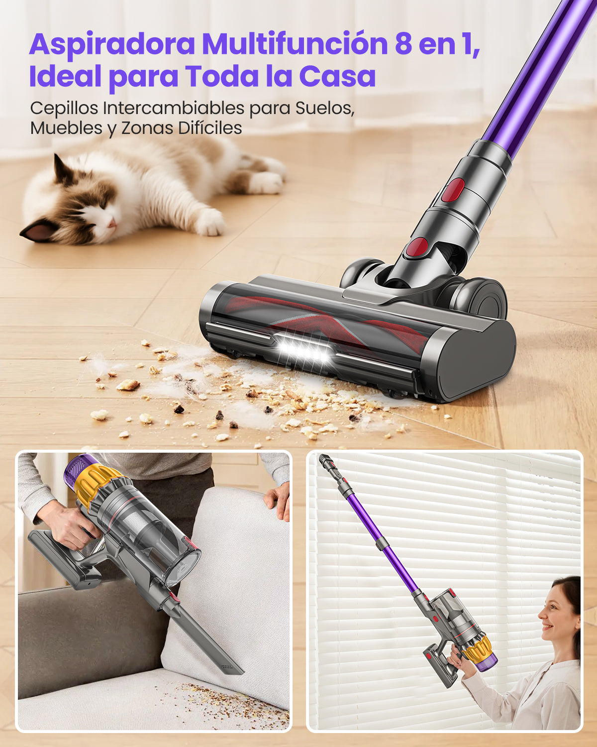 DyMona V17 MAX Cordless Vacuum Cleaner