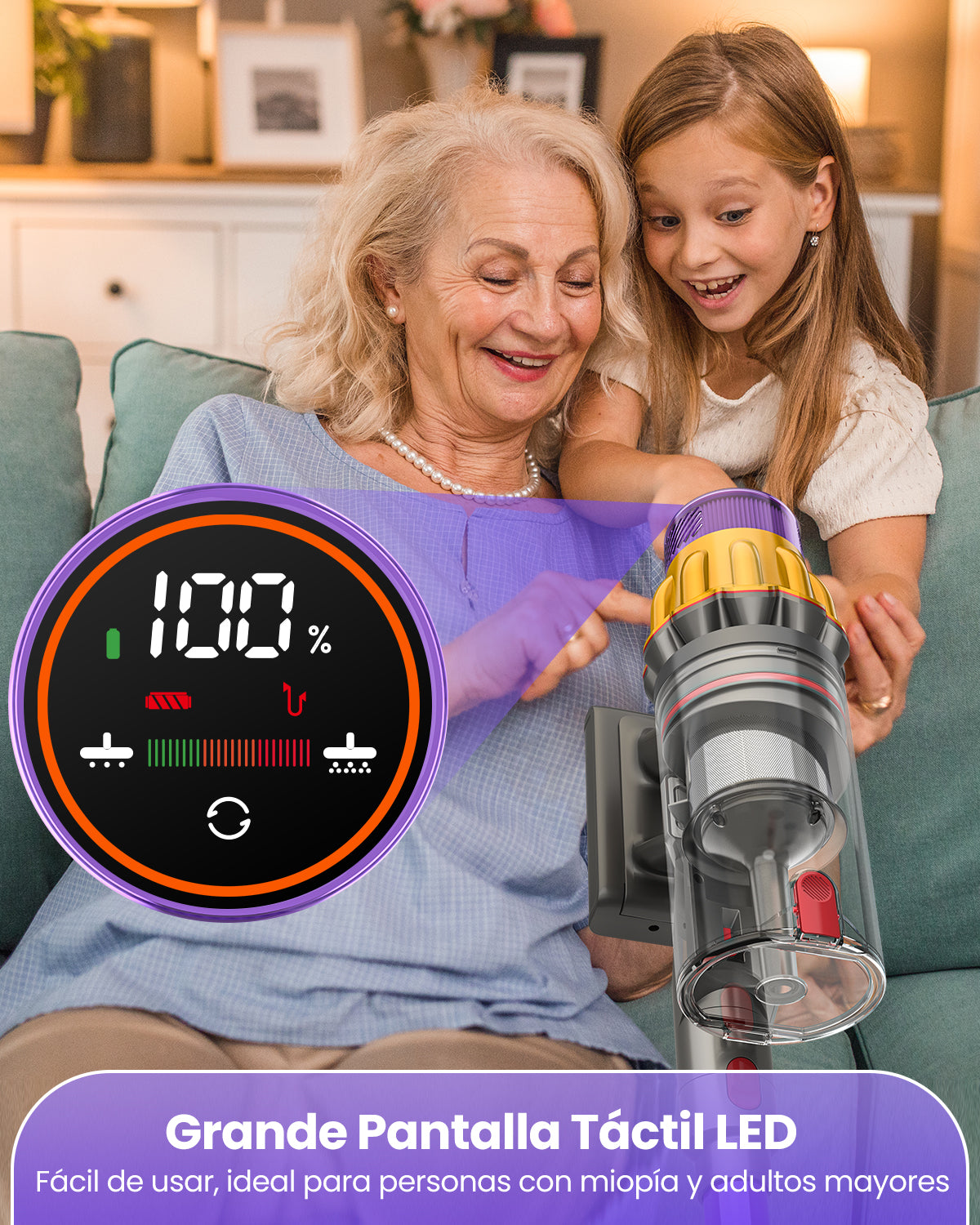 DyMona V17 MAX Cordless Vacuum Cleaner