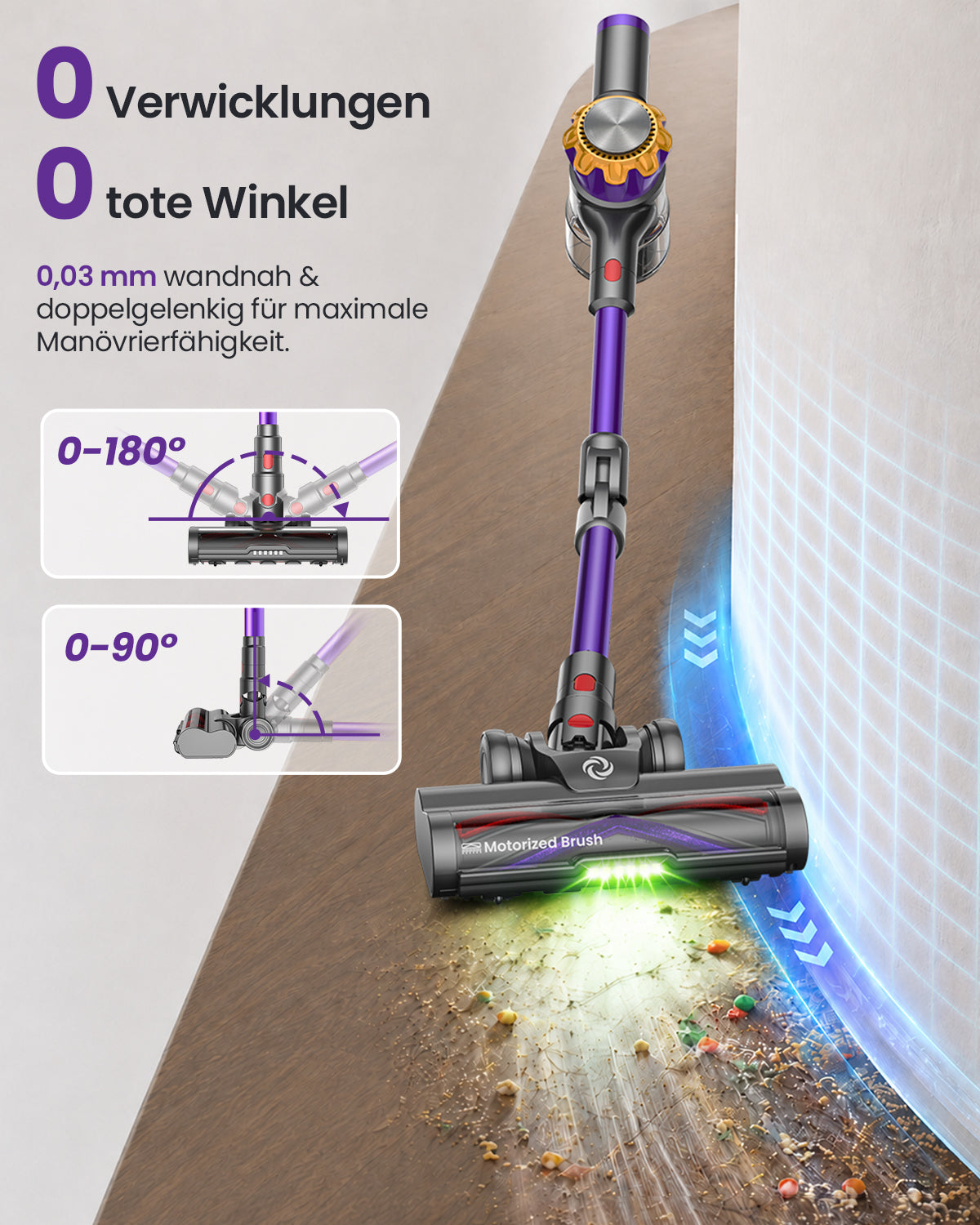 DyMona V18 PRO  Cordless Vacuum Cleaner