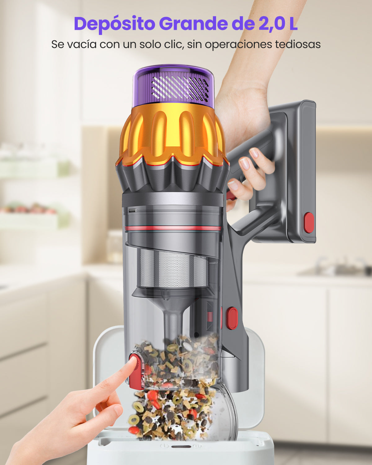 DyMona V17 MAX Cordless Vacuum Cleaner